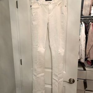 Rock and Republic white boot cut jeans size 8